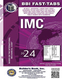 Book cover of 2024 International Mechanical Code (IMC) BBI Fast Tabs