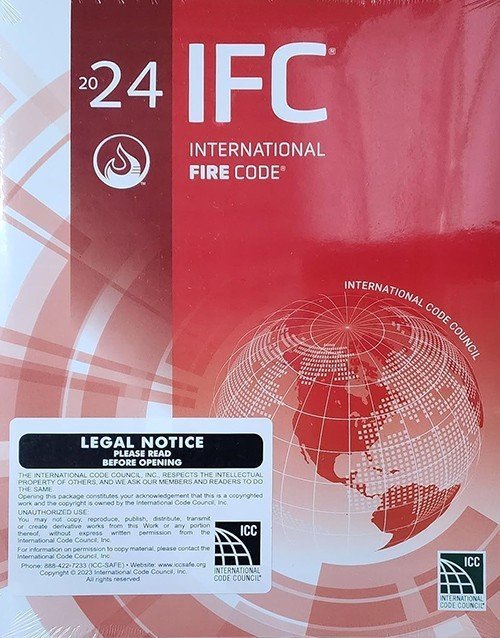 2024 International Fire Code IFC Book: ISBN 9781959851660 ISBN 9781959851660 Paperback bookcover – AVRBOOKS