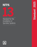 Book cover of NFPA 13 2025 Edition | Installation of Sprinkler Systems