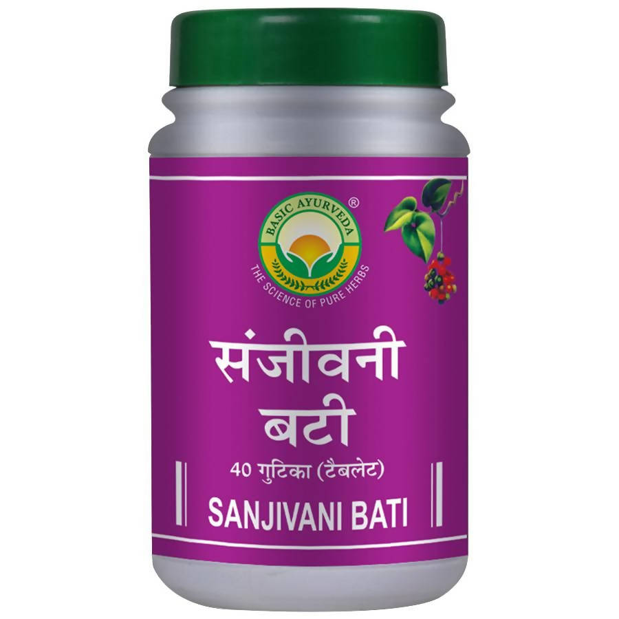 Basic Ayurveda Sanjivani Bati - 40 Tablets image 1