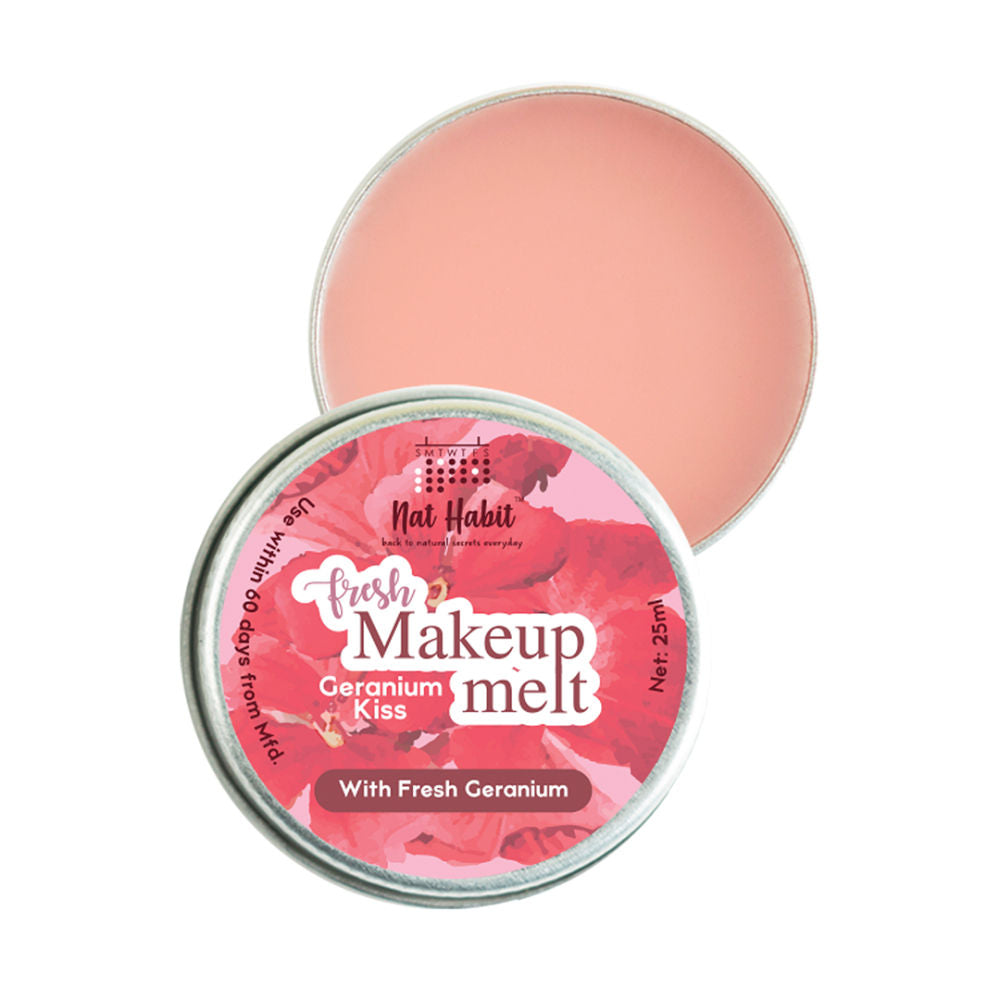 Nat habit Geranium Kiss Makeup Melt - 25 ml image 1