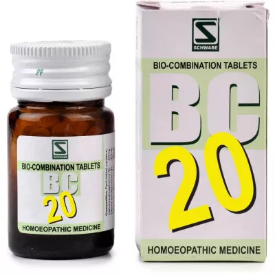 Dr. Willmar Schwabe India Bio-Combination 20 (BC 20) Tablet image 1