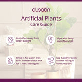 Artificial Golden Monstera Leaves | Set of 3 image 7
