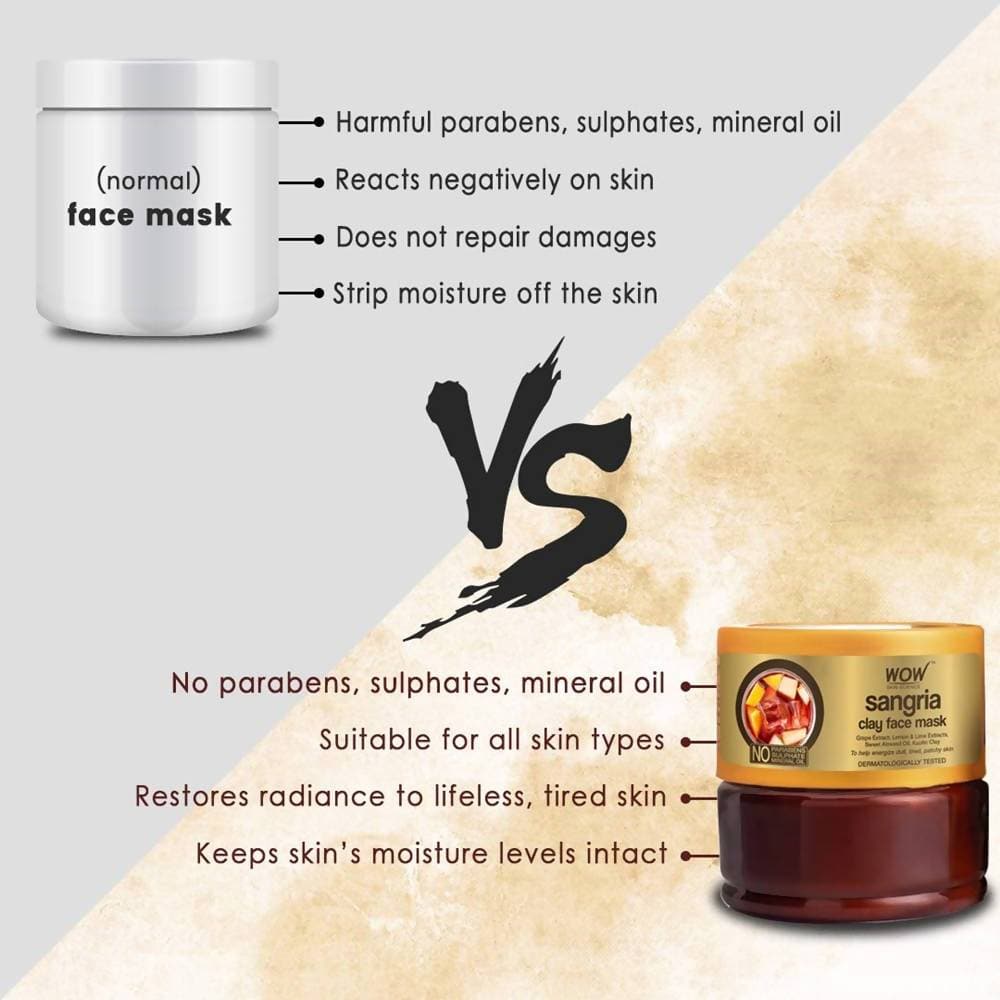 Wow Skin Science Sangria Clay Face Mask - 200 ml image 7