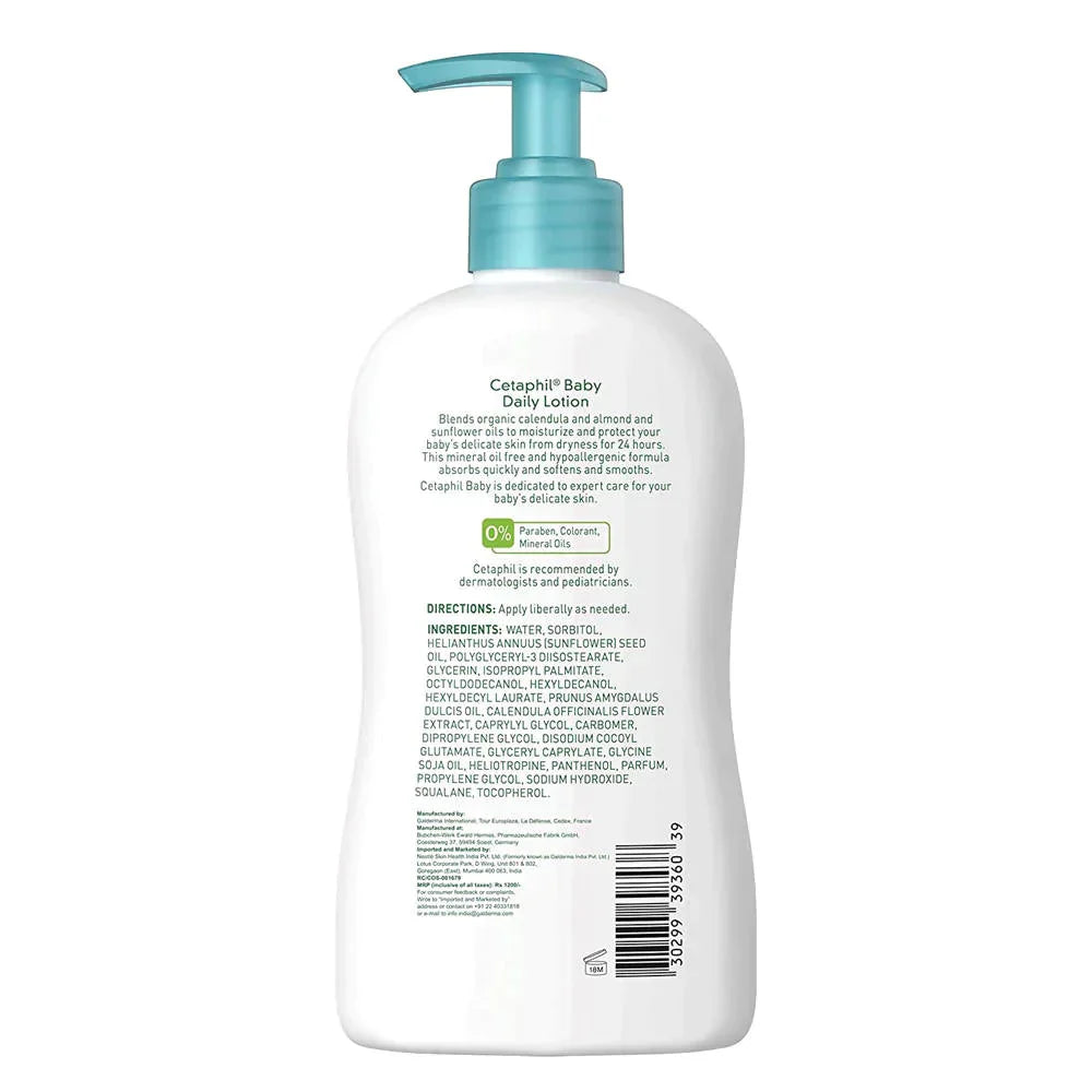 Cetaphil Baby Daily Face & Body Lotion with Organic Calendula -399 ml image 4