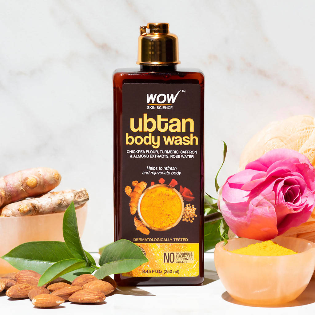 Wow Skin Science Ubtan Body Wash - 250 ml image 3