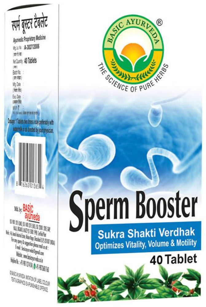 Basic Ayurveda Sperm Booster Tablets image 4