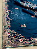 Rangoli Silk With Embroidery Work Saree With Blouse image 9