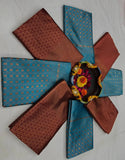 Soft Lichi Silk Rich Pallu & Jacquard Work On All Over The Saree image 9