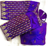 New & Khatli Work Fancy Blouse & Heavy Silk Blouse image 9