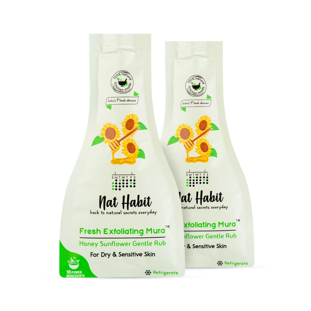 Nat Habit Honey Sunflower Exfoliating Mura image 2