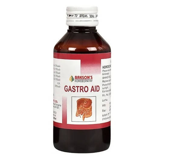 Bakson's Homeopathy Gastro Aid Syrup image 1