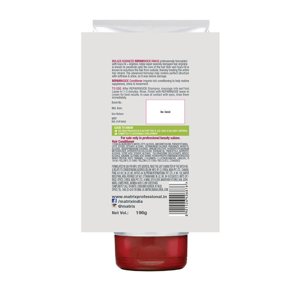 Matrix Biolage Advanced Repairinside Hair Conditioner image 3
