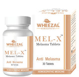 Wheezal Homeopathy Mel-X Melasma Tablets image 1