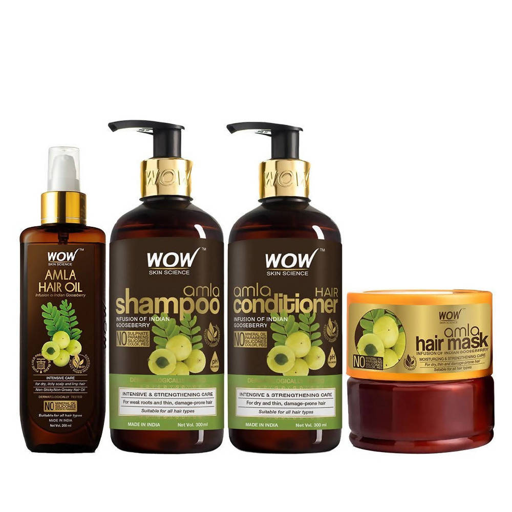 Wow Skin Science Amla Shampoo - 300 ml image 6
