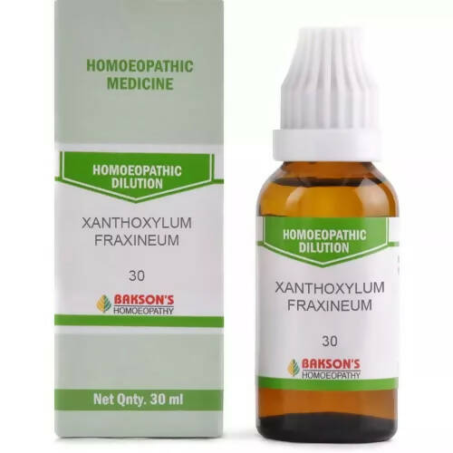 Bakson's Homeopathy Xanthoxylum Fraxineum Dilution image 1
