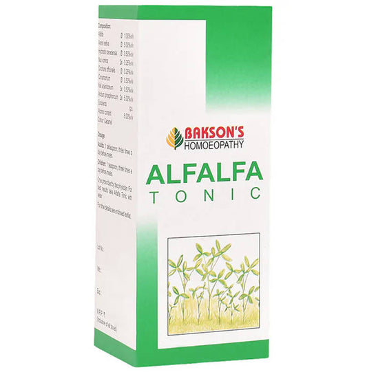 Bakson's Homeopathy Alfalfa Tonic image 1