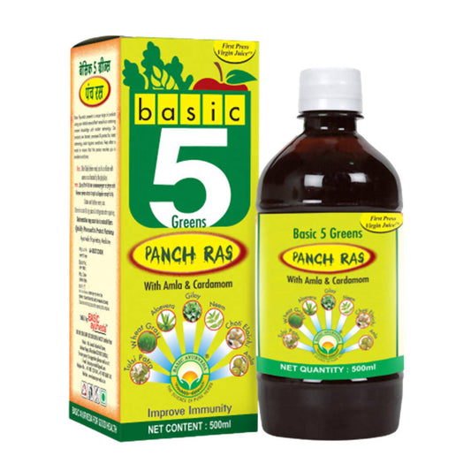 Basic Ayurveda Basic 5 Green Panch Ras - 500 ml image 1