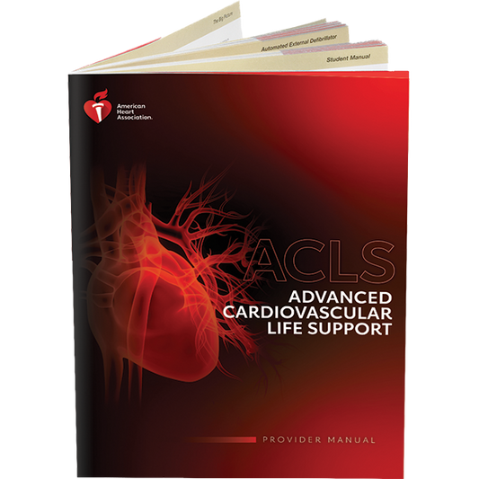Book cover of Advanced Cardiovascular Life Support Provider Manual ACLS