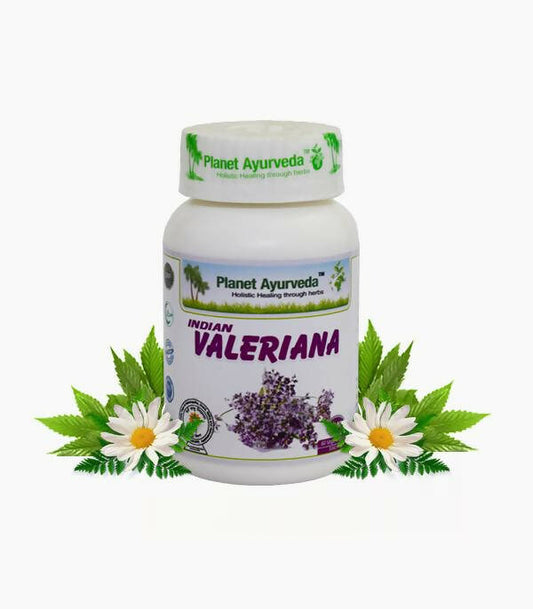 Planet Ayurveda Indian Valeriana Capsules - 60 tabs image 1