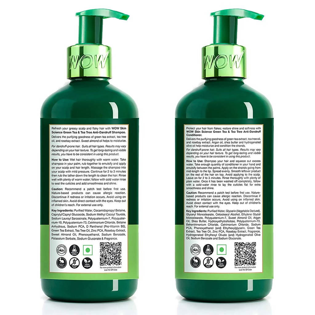 Wow Skin Science  Anti-Dandruff Shampoo & Conditioner Combo image 2