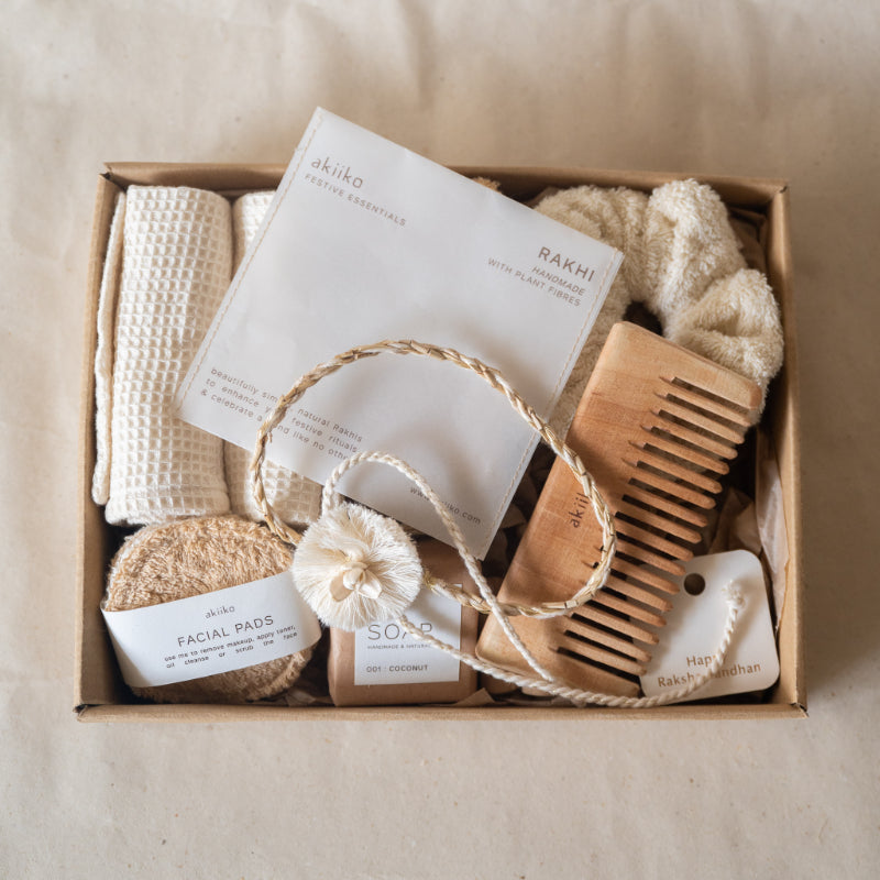 Care Ritual Kit With Rakhi | Gift Hamper image 5