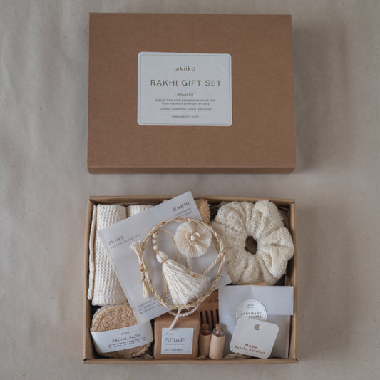 Care Ritual Kit With Rakhi | Gift Hamper image 1