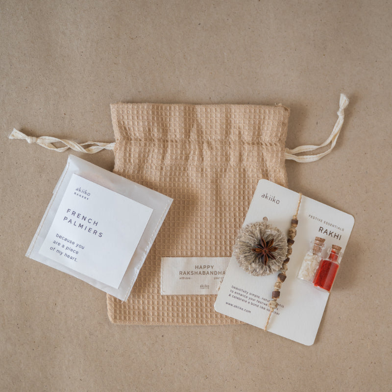 Simple Rakhi Pouch For Him | Gift Hamper image 1
