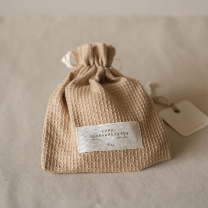Simple Rakhi Pouch For Him | Gift Hamper image 2
