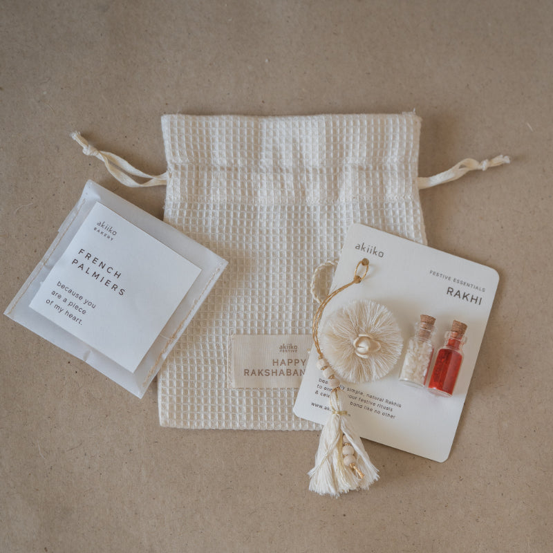 Simple Rakhi Pouch For Her | Gift Hamper image 3