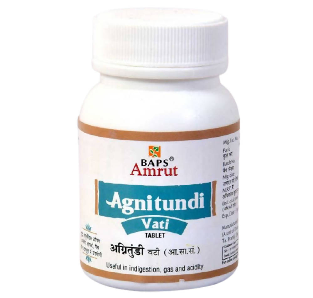 Baps Amrut Agnitundi Vati - 60 tabs image 3