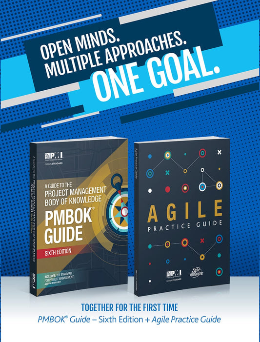 A Guide to the Project Management Body of Knowledge (PMBOK(R) Guide–Sixth Edition / Agile Practice Guide Bundle (Pmbok Guide) Sixth edition ISBN: 9781628253825 ISBN 9781628253825 Paperback bookcover – AVRBOOKS