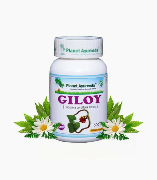 Planet Ayurveda Giloy Capsules - 60 tabs image 1