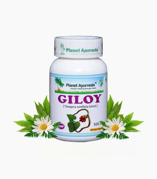 Planet Ayurveda Giloy Capsules - 60 tabs image 1