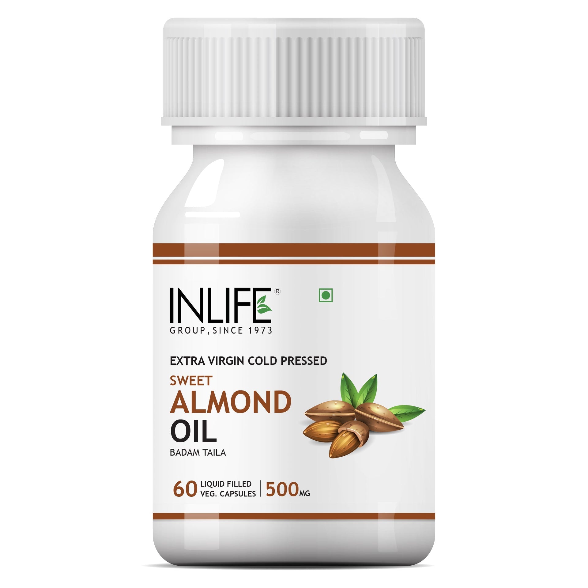 INLIFE Sweet Almond Oil Supplement - 60 tabs image 1