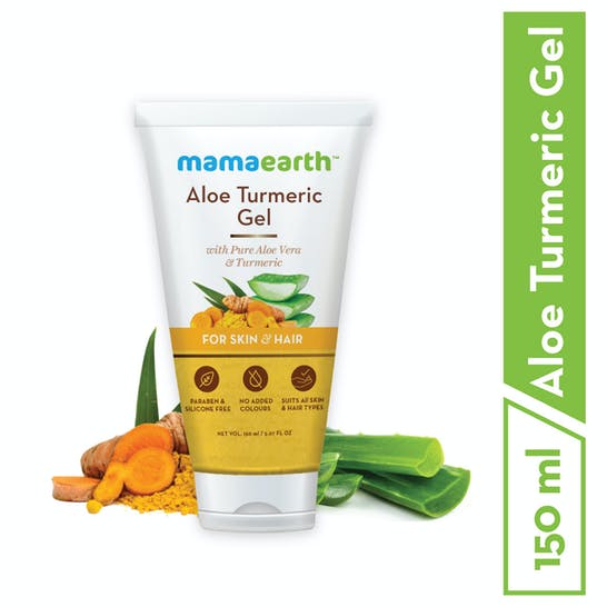 Mamaearth Aloe Turmeric Gel For Skin & Hair image 9