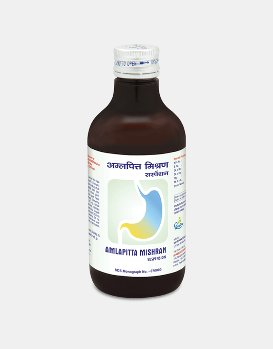 Dhootapapeshwar Amlapitta Mishran Suspension - 200 ml image 1