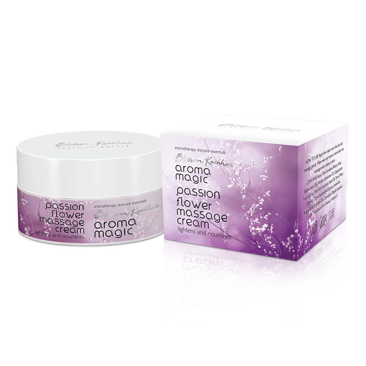 Blossom Kochhar Aroma Magic Passion Flower Massage Cream - 200 gms image 2