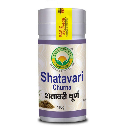 Basic Ayurveda Shatavari Churna – 100g Herbal Powder for Immunity & Women’s Health image 1