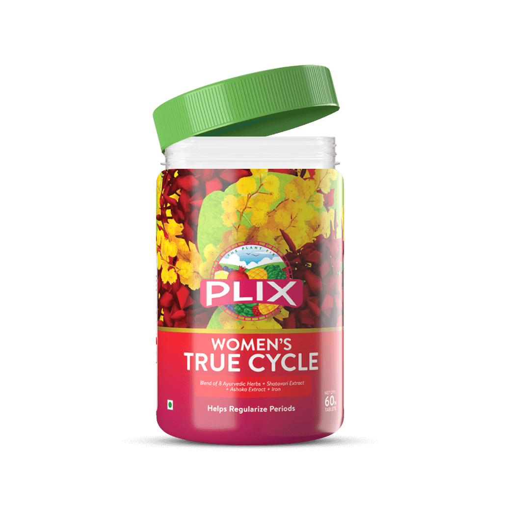 Plix Women's True Cycle Ayurvedic - 60 tabs image 1
