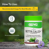 OZiva Plant Based Bettr.CalD3+ Capsules For Men And Women image 2