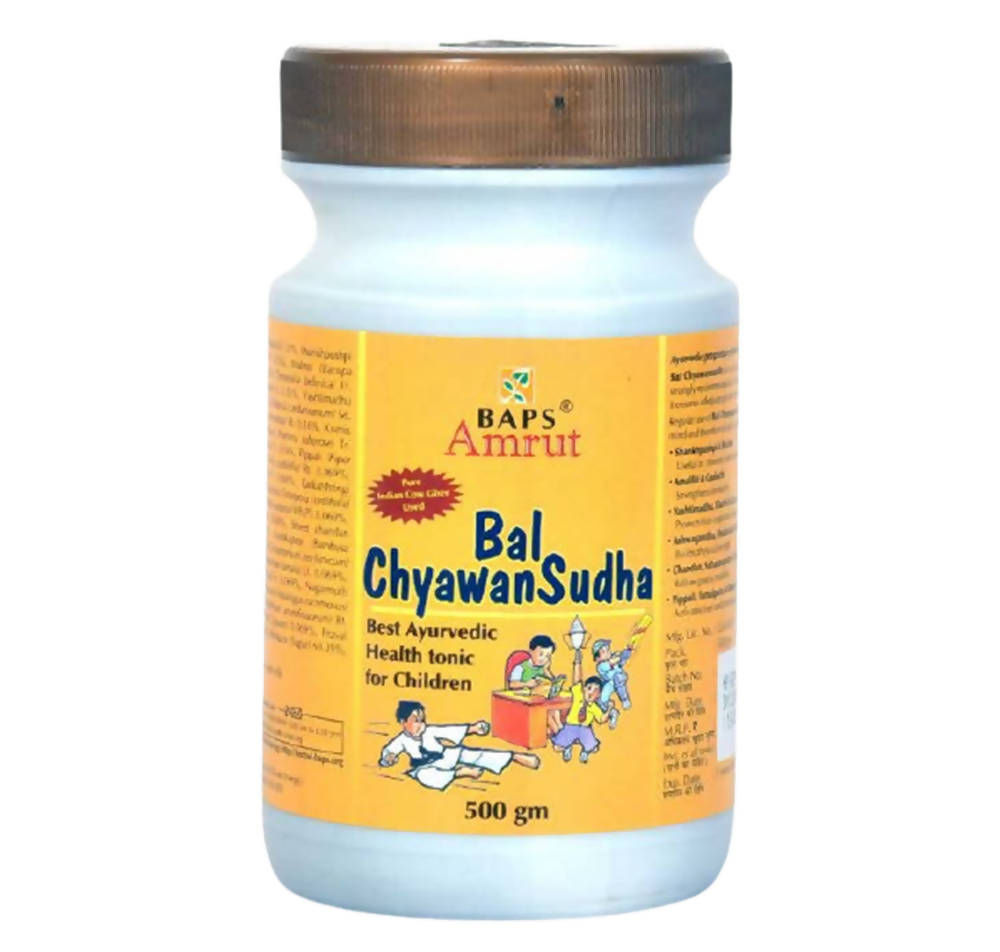 Baps Amrut Balchyawansudha – Ayurvedic Herbal Tonic for Kids, 500g image 3