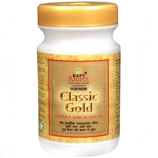 Baps Amrut Chyawanprash Classic Gold - 500 gms image 1