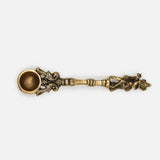 Brass Handcrafted Krishna Aarti Spoon image 2