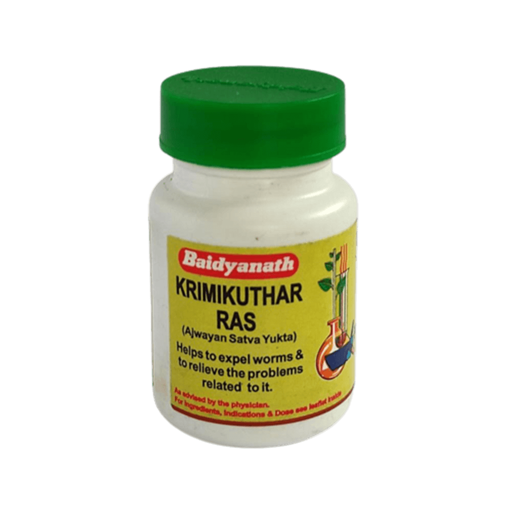 Baidyanath Krimikuthar Ras - 80 Tabs image 1