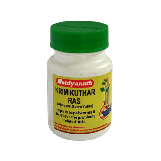 Baidyanath Krimikuthar Ras - 80 Tabs image 1