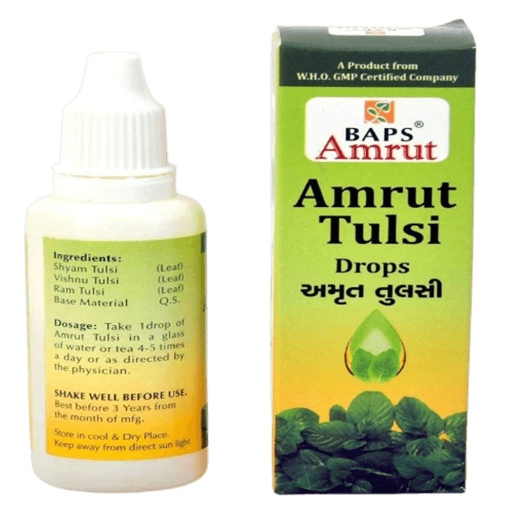 Baps Amrut Amrut Tulsi Drops - 20 ml image 2