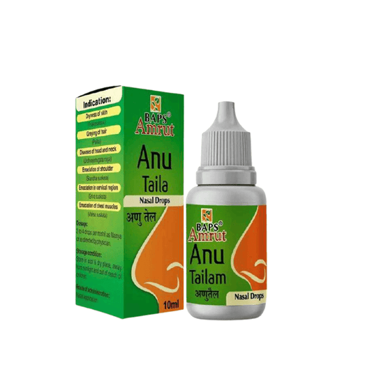 Baps Amrut Anu Taila (Nasal Drops) - 10 ml image 1