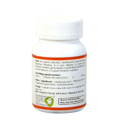 Baps Amrut Neem Ghan Capsules - 60 tabs image 2