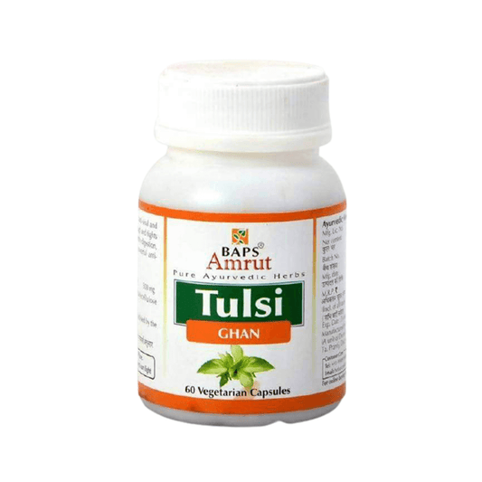 Baps Amrut Tulsi Ghan Capsules - 60 tabs image 1